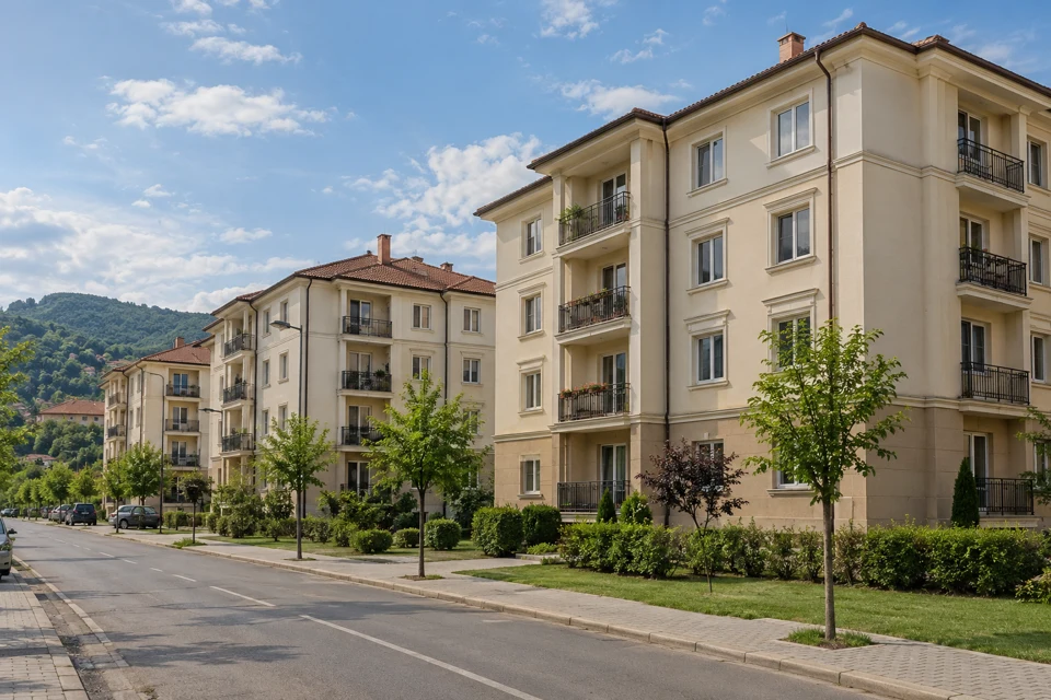 Imagine conceptuală: clasic, cu fațade echilibrate